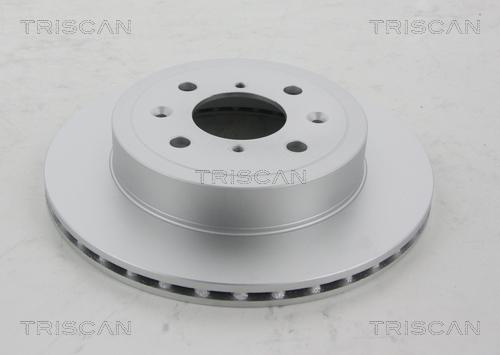 Triscan 8120 69114C - Тормозной диск autospares.lv