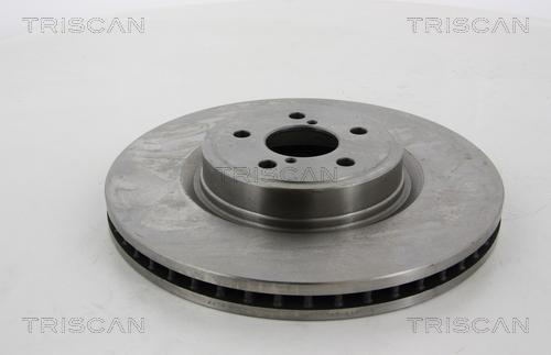 Triscan 8120 68115 - Тормозной диск autospares.lv