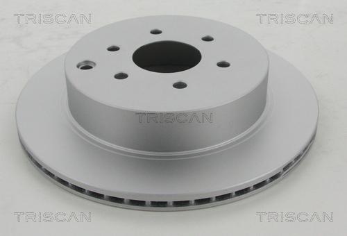 Triscan 8120 14168C - Тормозной диск autospares.lv