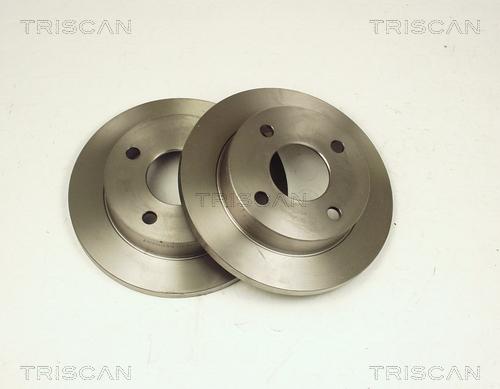 Triscan 8120 14106 - Тормозной диск autospares.lv