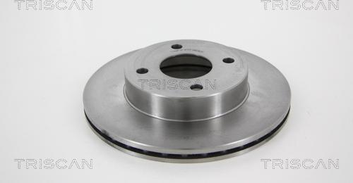 Triscan 8120 14172 - Тормозной диск autospares.lv