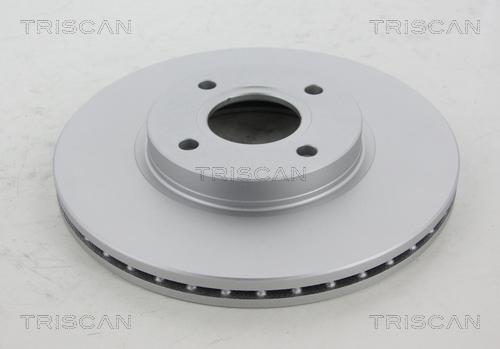 Triscan 8120 16116C - Тормозной диск autospares.lv
