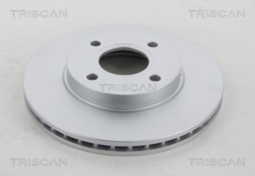 Triscan 8120 16136C - Тормозной диск autospares.lv