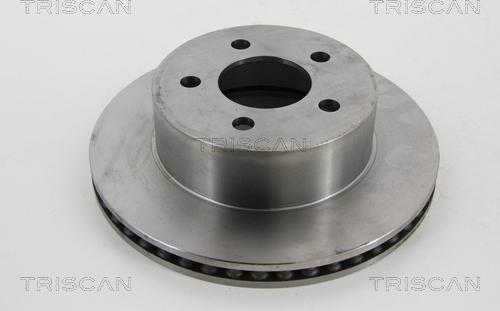 Triscan 8120 101043 - Тормозной диск autospares.lv