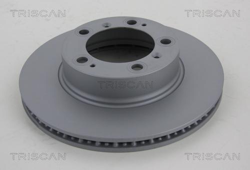 Triscan 8120 101050C - Тормозной диск autospares.lv