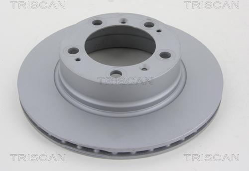 Triscan 8120 101060C - Тормозной диск autospares.lv