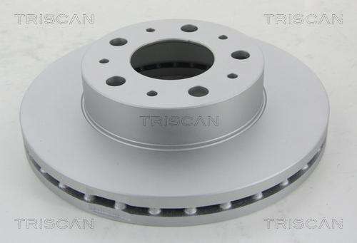 Triscan 8120 101006C - Тормозной диск autospares.lv