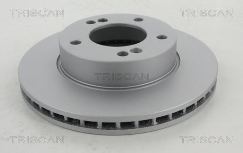 Triscan 8120 101019C - Тормозной диск autospares.lv