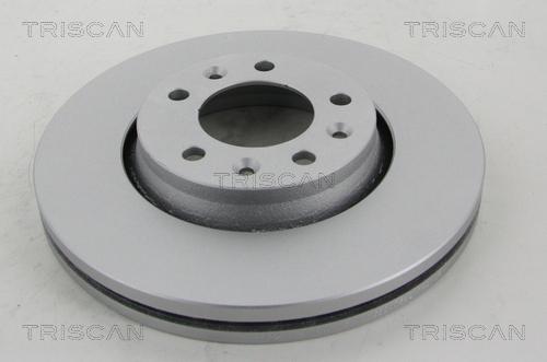 Triscan 8120 101015C - Тормозной диск autospares.lv