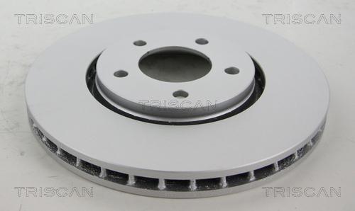 Triscan 8120 101011C - Тормозной диск autospares.lv