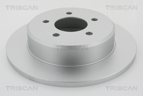 Triscan 8120 101012C - Тормозной диск autospares.lv