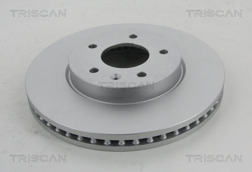 Triscan 8120 101017C - Тормозной диск autospares.lv