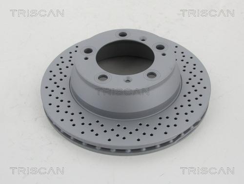 Triscan 8120 101081C - Тормозной диск autospares.lv