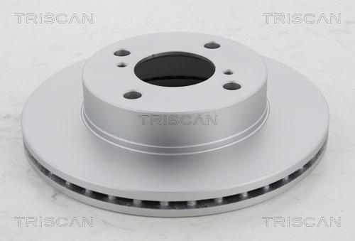 Triscan 8120 101024C - Тормозной диск autospares.lv