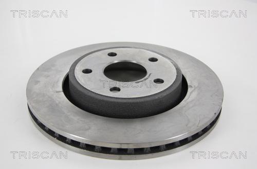 Triscan 8120 101025 - Тормозной диск autospares.lv