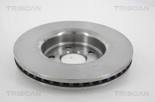 Triscan 8120 101025 - Тормозной диск autospares.lv