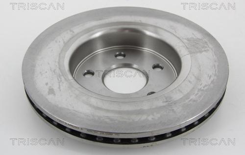 Triscan 8120 101023 - Тормозной диск autospares.lv