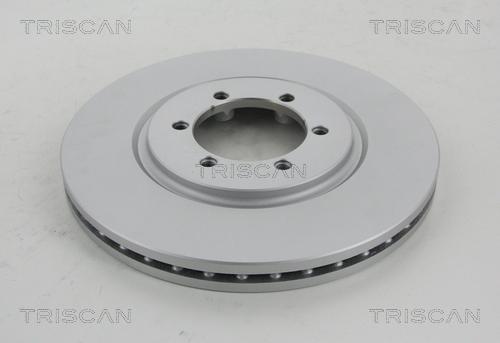 Triscan 8120 101022C - Тормозной диск autospares.lv