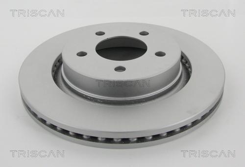 Triscan 8120 101117C - Тормозной диск autospares.lv