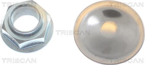 Triscan 8120 101124C - Тормозной диск autospares.lv