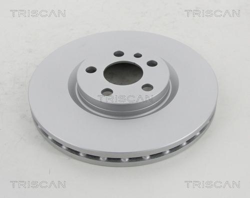 Triscan 8120 10184C - Тормозной диск autospares.lv