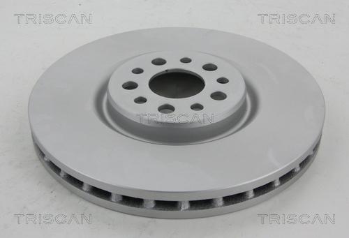 Triscan 8120 10186C - Тормозной диск autospares.lv