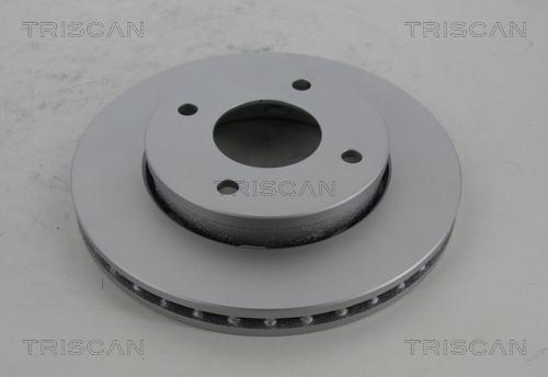 Triscan 8120 10187C - Тормозной диск autospares.lv