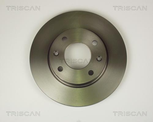 Triscan 8120 10120 - Тормозной диск autospares.lv