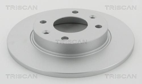 Triscan 8120 10121C - Тормозной диск autospares.lv