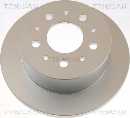 Triscan 8120 10176C - Тормозной диск autospares.lv