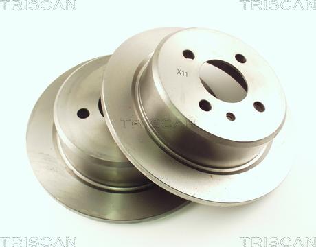 Triscan 8120 11113 - Тормозной диск autospares.lv