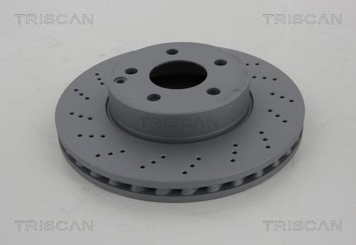 Triscan 8120 11171C - Тормозной диск autospares.lv