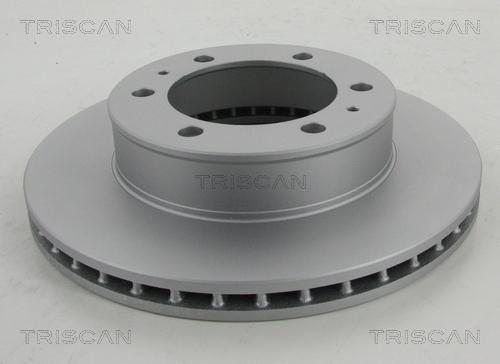Triscan 8120 131024C - Тормозной диск autospares.lv