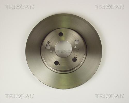 Triscan 8120 13133 - Тормозной диск autospares.lv