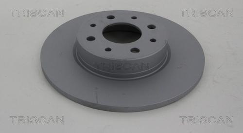 Triscan 8120 12140C - Тормозной диск autospares.lv