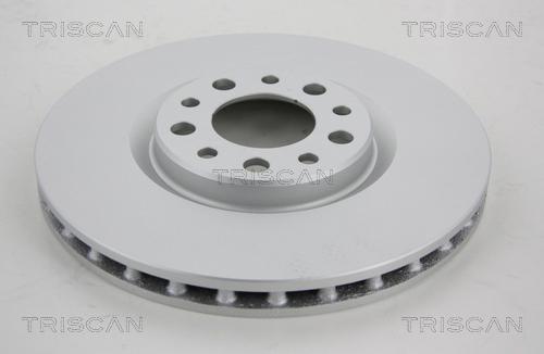 Triscan 8120 12129C - Тормозной диск autospares.lv