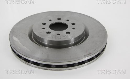 Triscan 8120 12125 - Тормозной диск autospares.lv