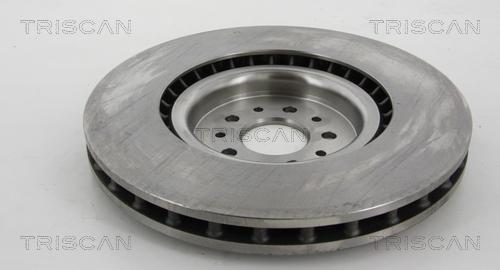 Triscan 8120 12126 - Тормозной диск autospares.lv