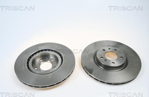 Triscan 8120 12123 - Тормозной диск autospares.lv