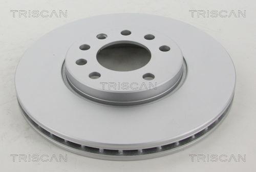 Triscan 8120 24143C - Тормозной диск autospares.lv