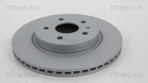 Triscan 8120 24158C - Тормозной диск autospares.lv