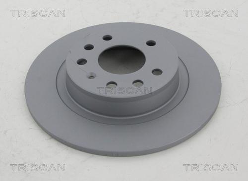 Triscan 8120 24153C - Тормозной диск autospares.lv