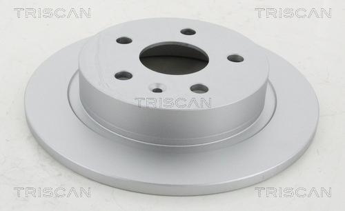 Triscan 8120 24157C - Тормозной диск autospares.lv