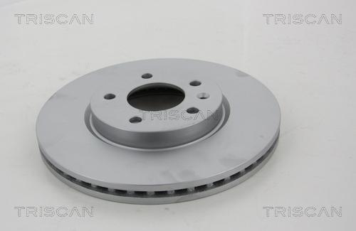 Triscan 8120 24160C - Тормозной диск autospares.lv