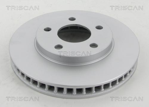 Triscan 8120 24131C - Тормозной диск autospares.lv