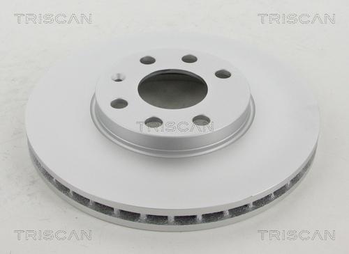 Triscan 8120 24126C - Тормозной диск autospares.lv