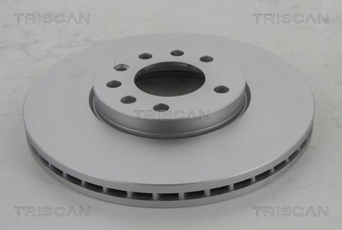 Triscan 8120 24123C - Тормозной диск autospares.lv