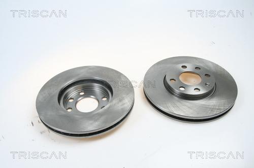 Triscan 8120 24127 - Тормозной диск autospares.lv