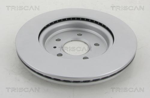 Triscan 8120 24172C - Тормозной диск autospares.lv