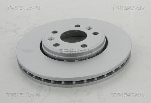 Triscan 8120 25156C - Тормозной диск autospares.lv